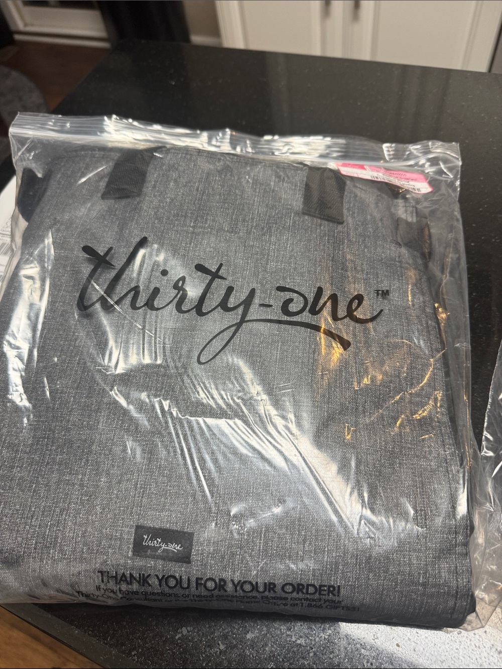 thirty-one Charcoal Crosshatch Bleacher Blanket - Dark Gray NWT